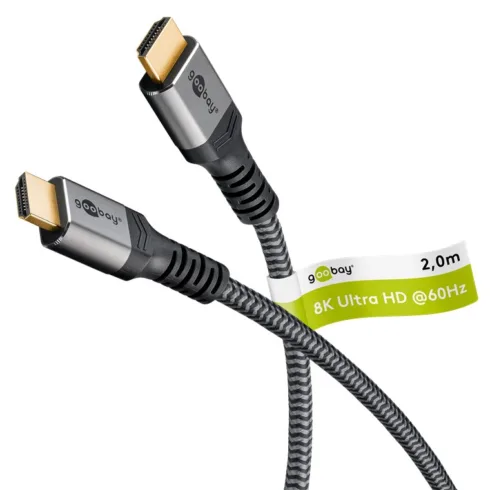 Goobay Ultra High Speed HDMI Cable   65261   2 m