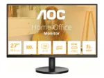 AOC   27B3CA2   27 ”   IPS   FHD   16:9   100 Hz   1 ms   1920 x 1080 pixels   250 cd/m²   HDMI ports quantity 1   Black