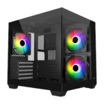 FSP Case   S140-BA   Black   Mini-ITX, uATX(M-ATX)