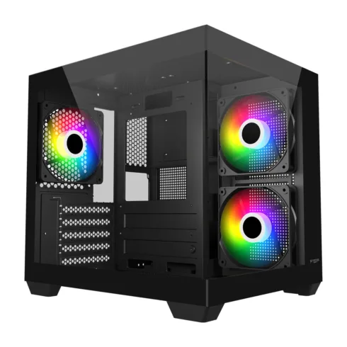 FSP Case   S140-BA   Black   Mini-ITX, uATX(M-ATX)