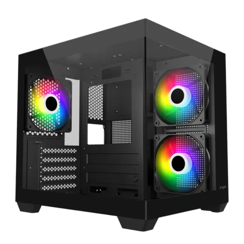 FSP Case   S140-BA   Black   Mini-ITX, uATX(M-ATX)