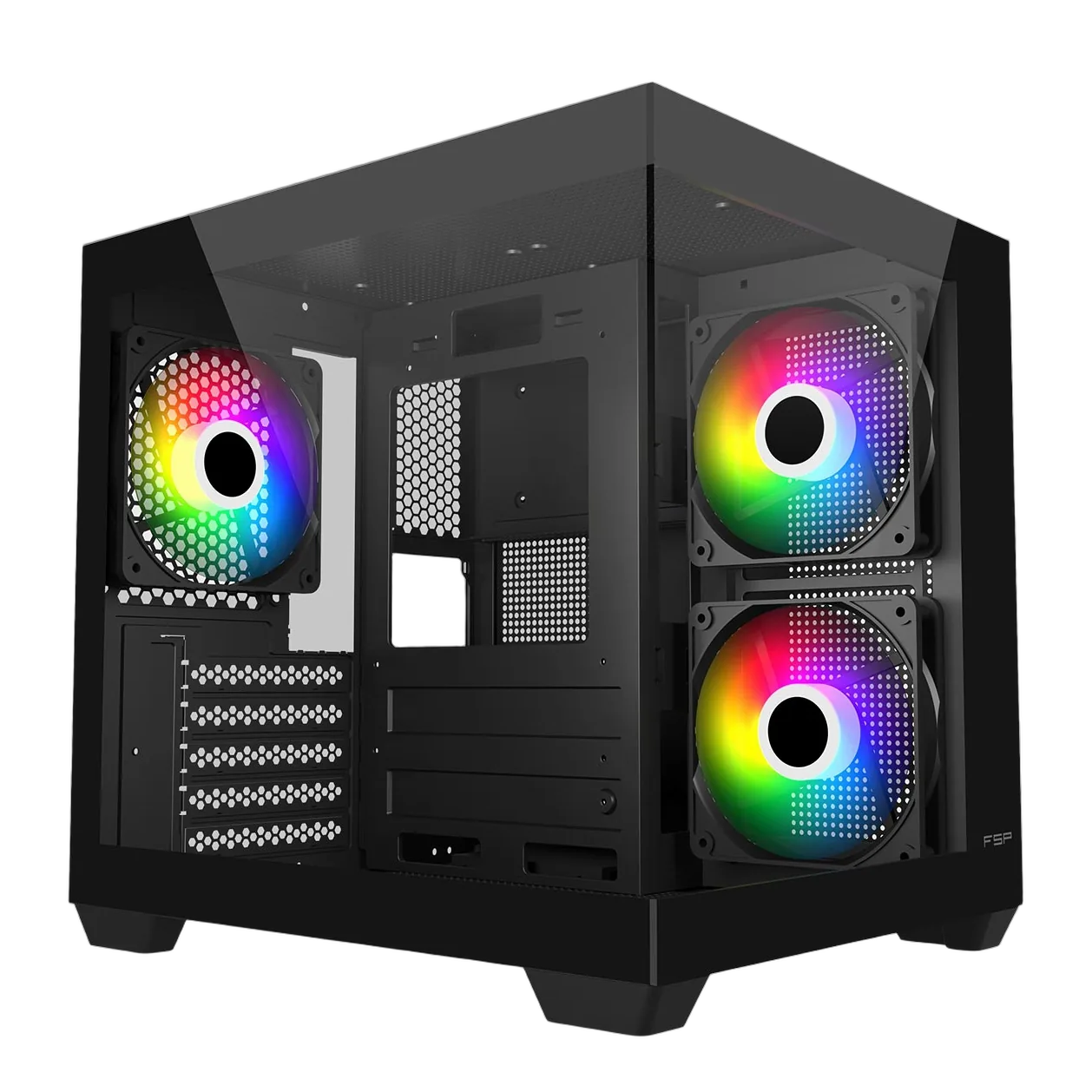 480476-s140-ba-4711498481603-0.webp FSP Case S140-BA Black Mini-ITX, uATX(M-ATX)