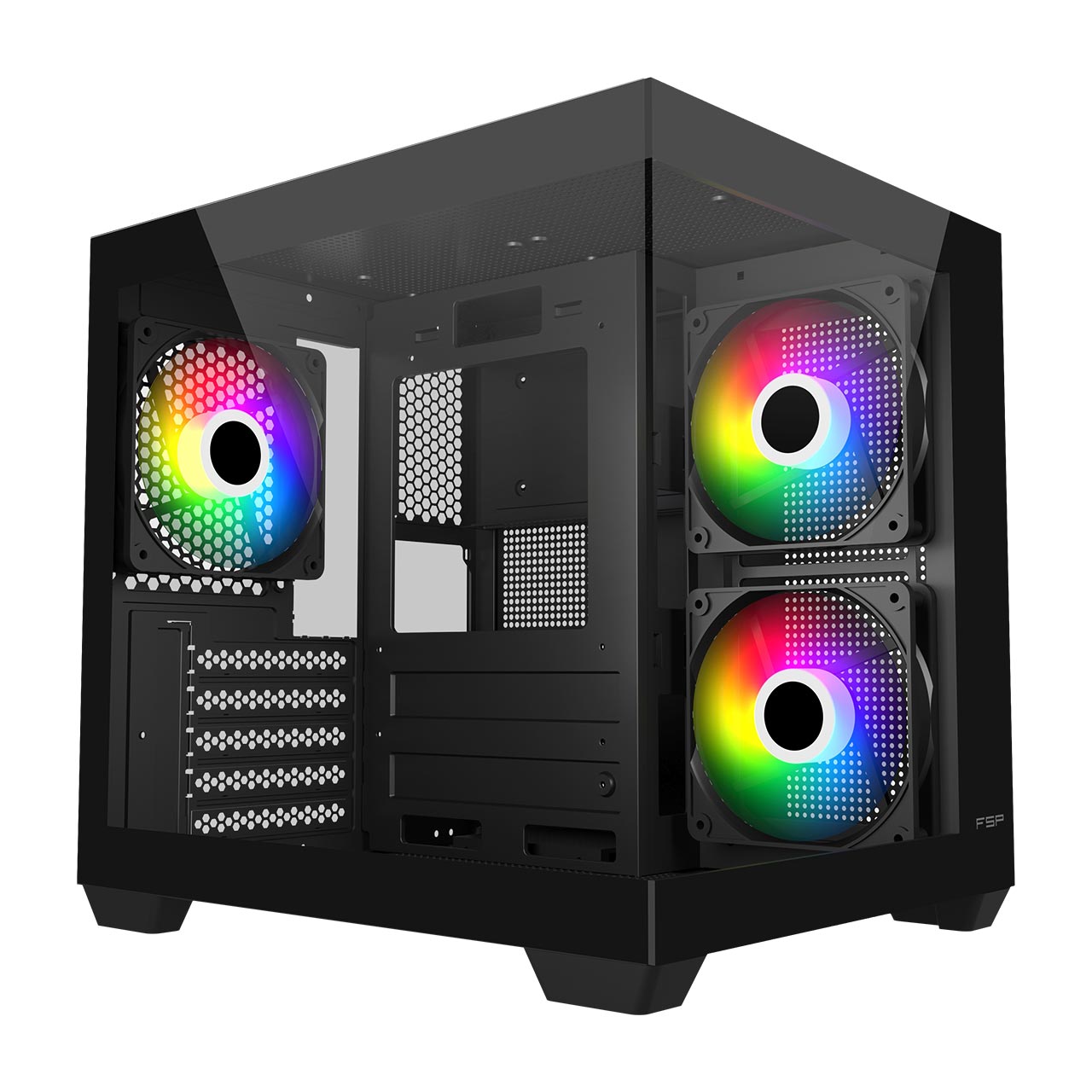 480476-s140-ba-4711498481603-0.webp FSP Case S140-BA Black Mini-ITX, uATX(M-ATX)