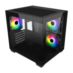 FSP Case   S140-BA   Black   Mini-ITX, uATX(M-ATX)