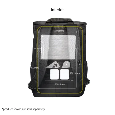 Asus BP4701 ROG BACKPACK/15_17   Asus BP4701   Notebook carrying backpack   Fits up to size 17 ”   Backpack   Black