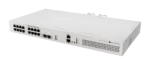 MikroTik   Cloud Router Switch with RouterOS L5, racmount case   CRS418-8P-8G-2S+RM