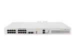 MikroTik   Cloud Router Switch with RouterOS L5, racmount case   CRS418-8P-8G-2S+RM