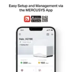Mercusys BE3600 Whole Home Mesh Wi-Fi 7 System   Halo H27BE (2-pack)   802.11ax   Ethernet LAN (RJ-45) ports 1   Mesh Support Yes   MU-MiMO No   No mobile broadband