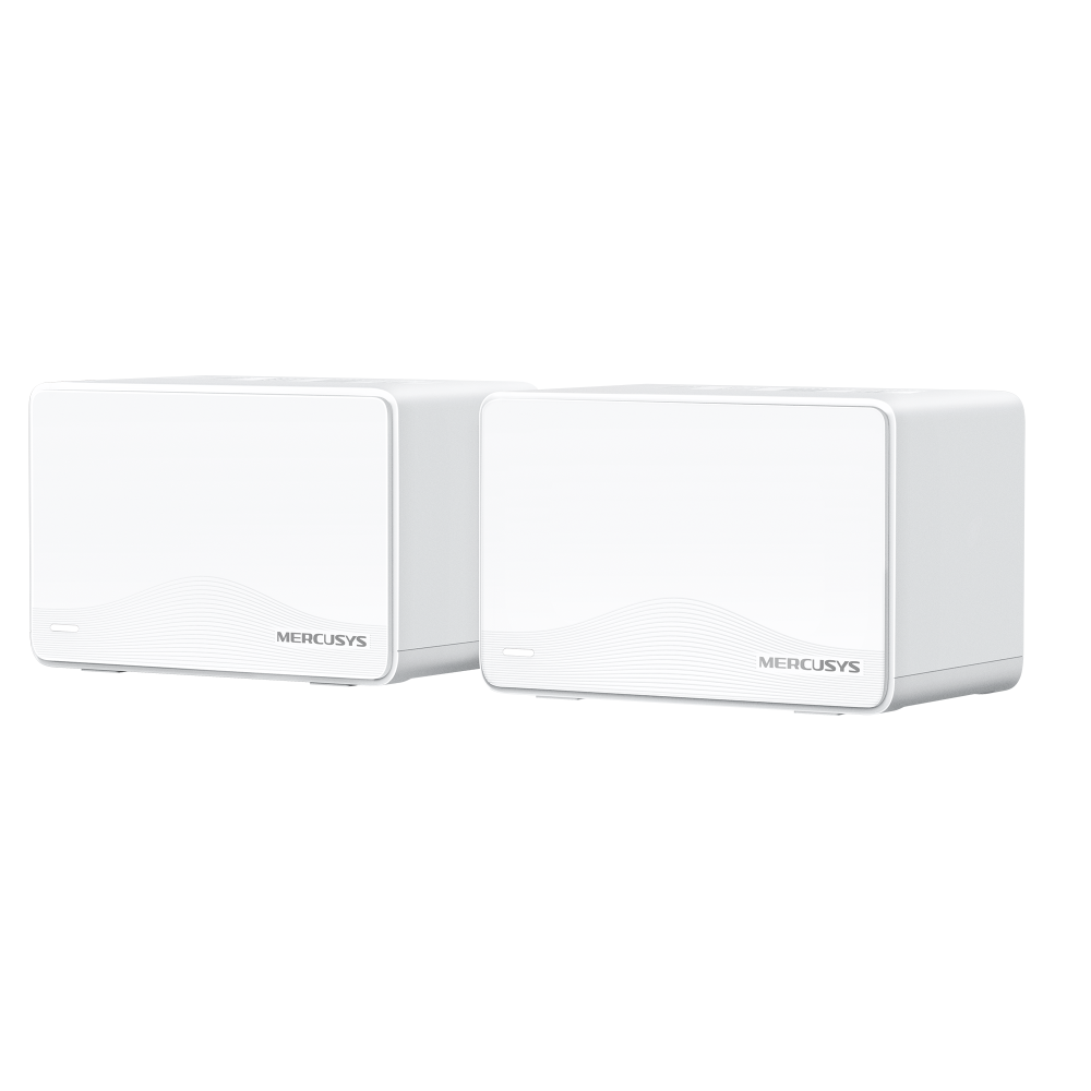 481960-halo-h25be-2-pack-6957939002954-0.webp Mercusys BE3600 Whole Home Mesh Wi-Fi 7 System Halo H25BE (2-pack) 802.11ax Ethernet LAN (RJ-45) ports 1 Mesh Support Yes MU-MiMO No No mobile broadband