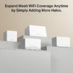 Mercusys BE3600 Whole Home Mesh Wi-Fi 7 System   Halo H25BE (2-pack)   802.11ax   Ethernet LAN (RJ-45) ports 1   Mesh Support Yes   MU-MiMO No   No mobile broadband