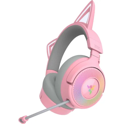 Razer   Headset   Kraken Kitty V3 Pro   Bluetooth   Over-Ear   Quartz