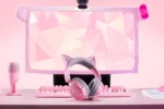 Razer Gaming Headset   Kraken Kitty V3 X   Wired   Over-Ear   Microphone   Quartz