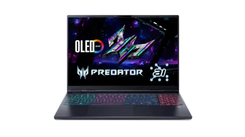 Acer   Predator Helios Neo 16S AI PHN16S-71-7556   Abyssal Black   16 ”   OLED   WQXGA   2560 x 1600 pixels   Intel Core Ultra 7   255HX   16 GB   DDR5   Solid-state drive capacity 1000 GB   NVIDIA GeForce RTX 5060   GDDR7   8 GB   Windows 11 Home   802.11ax   Bluetooth version 5.3   Keyboard language US international   Keyboard backlit   Warranty 24 month(s)