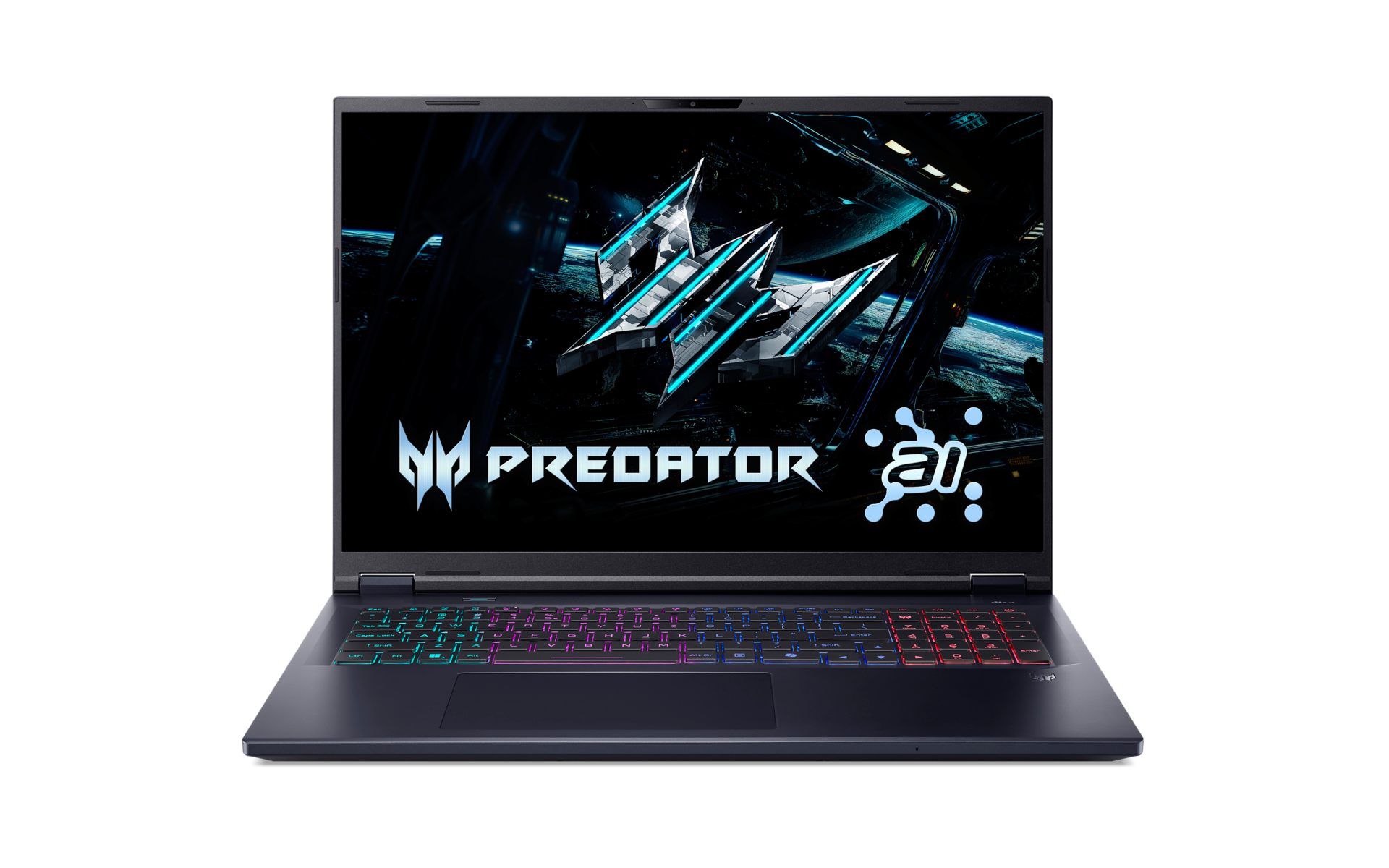 482666-nh-qvfel-002-4711474745309-0.webp Acer Predator Helios Neo 18 AI PHN18-72-75PV Abyssal Black 18 ” IPS WQXGA 2560 x 1600 pixels Intel Core Ultra 7 255HX 32 GB DDR5 Solid-state drive capacity 1000 GB NVIDIA GeForce RTX 5060 GDDR7 8 GB Windows 11 Home 802.11ax Bluetooth version 5.3 Keyboard language US international Keyboard backlit Warranty 24 month(s)