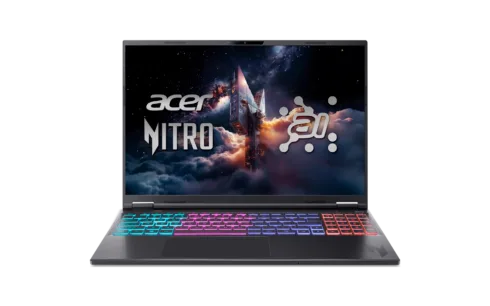Acer   Nitro V 16S AI AN16S-61-R6Q1   Obsidian Black   16 ”   IPS   WUXGA   AMD Ryzen AI 7   350   16 GB   DDR5   Solid-state drive capacity 1000 GB   NVIDIA GeForce RTX 5060   Windows 11 Home   802.11ax   Bluetooth version 5.3   Keyboard language US international   Keyboard backlit   Warranty 24 month(s)