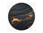 Arozzi Zona Round Floor Pad   Black/Gold