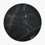 Arozzi Zona Round Floor Pad   Black Marble