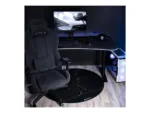 Arozzi Zona Round Floor Pad   Black Marble