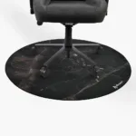 Arozzi Zona Round Floor Pad   Black Marble