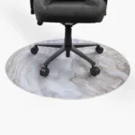 Arozzi Zona Round Floor Pad   White Marble