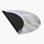 Arozzi Zona Round Floor Pad   White Marble