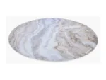 Arozzi Zona Round Floor Pad   White Marble
