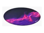 Arozzi Zona Round Floor Pad   Purple Galaxy
