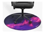 Arozzi Zona Round Floor Pad   Purple Galaxy