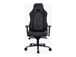 Arozzi Soft Fabric/Metal/Aluminium   Gaming Chair   Vernazza Soft Fabric   Pure Black