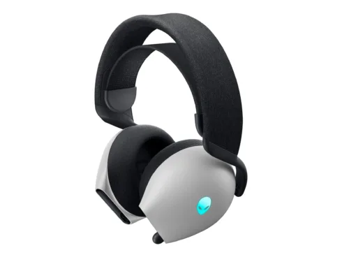Dell Gaming Headset   Alienware Tri Mode AW725H   Bluetooth   Over-Ear   Microphone   Lunar Light   Noise canceling   Wireless