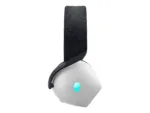 Dell Gaming Headset   Alienware Tri Mode AW725H   Bluetooth   Over-Ear   Microphone   Lunar Light   Noise canceling   Wireless