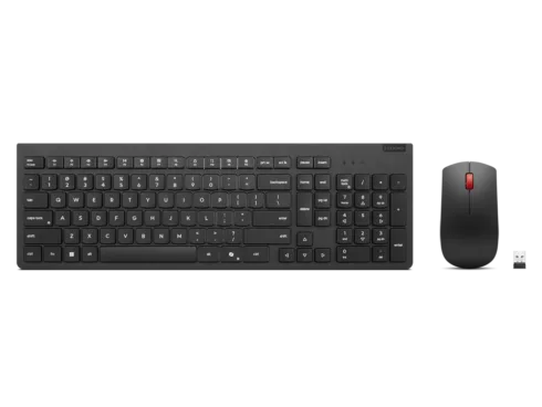 Lenovo Essential Wireless Combo Keyboard & Mouse Gen2   Keyboard and Mouse Set   Wireless   Mouse included   Lithuanian   Black