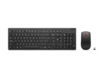 Lenovo Essential Wireless Combo Keyboard & Mouse Gen2   Keyboard and Mouse Set   Wireless   Mouse included   Lithuanian   Black