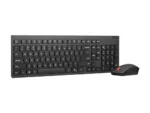 Lenovo Essential Wireless Combo Keyboard & Mouse Gen2   Keyboard and Mouse Set   Wireless   Mouse included   Lithuanian   Black