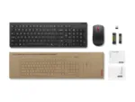 Lenovo Essential Wireless Combo Keyboard & Mouse Gen2   Keyboard and Mouse Set   Wireless   Mouse included   Lithuanian   Black