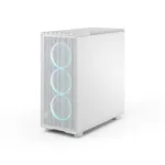 Fractal Design Case   Epoch   White TG RGB Clear Tint   ATX