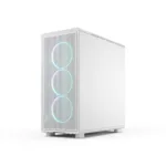 Fractal Design Case   Epoch   White TG RGB Clear Tint   ATX