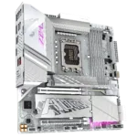 Gigabyte Z890M A ELITE WF7 ICE   Processor family Intel   Processor socket LGA1851   DDR5   Supported hard disk drive interfaces SATA, M.2   Number of SATA connectors 4