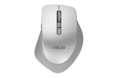 Asus WT425 pelė, 1600 DPI, fog silver spalvos