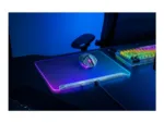 Razer RGB Gaming Mouse Mat   Firefly V2 Pro   Phantom White Edition
