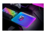 Razer RGB Gaming Mouse Mat   Firefly V2 Pro   Phantom White Edition