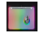 Razer RGB Gaming Mouse Mat   Firefly V2 Pro   Phantom White Edition