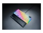 Razer Hot-swappable Mechanical Gaming Keyboard   BlackWidow V4 75%   Gaming Keyboard   Wired   US   Phantom White Edition   USB Type-C   Razer Mechanical Switches (Tactile)