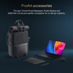 Asus H7606WP-RJ079X   Asus   ProArt P16 H7606WP-RJ079X   Nano Black   16 ”   OLED   Touchscreen   3K   2880 x 1800 pixels   120 Hz   Glossy   AMD Ryzen AI 9   HX370   64 GB   LPDDR5X   Solid-state drive capacity 2000 GB   NVIDIA GeForce RTX 5070   GDDR7   8 GB   Windows 11 Pro   802.11be   Keyboard language US international   Keyboard backlit   Warranty 24 month(s)   Battery warranty 12 month(s)