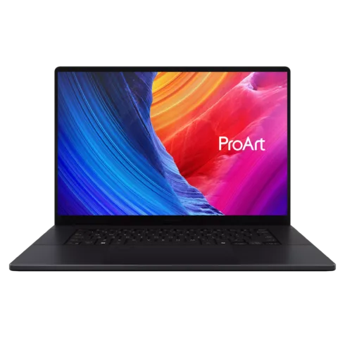 Asus   ProArt P16 H7606WW-SE009X   Nano Black   16 ”   OLED   Touchscreen   4K   3840 x 2400 pixels   120 Hz   Glossy   AMD Ryzen AI 9   HX370   64 GB   LPDDR5X   Solid-state drive capacity 2000 GB   NVIDIA GeForce RTX 5080   GDDR7   16 GB   Windows 11 Pro   802.11be   Bluetooth version 5.4   Keyboard language US international   Keyboard backlit   Warranty 24 month(s)