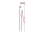 Sony Earbuds   IER‑EX15C   Wired   In-ear   Microphone   Pink
