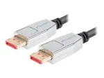 Lanberg DisplayPort M/M Cable 20 PIN V1.4 8K 60HZ   CA-DPDP-20CU-0010-BK   1 m