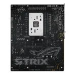 Asus ROG STRIX B850-E GAMING WIFI   Processor family AMD   Processor socket AM5   DDR5   Supported hard disk drive interfaces SATA, M.2   Number of SATA connectors 4