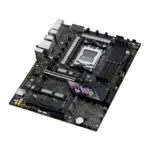 Asus ROG STRIX B850-E GAMING WIFI   Processor family AMD   Processor socket AM5   DDR5   Supported hard disk drive interfaces SATA, M.2   Number of SATA connectors 4