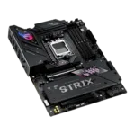 Asus ROG STRIX B850-E GAMING WIFI   Processor family AMD   Processor socket AM5   DDR5   Supported hard disk drive interfaces SATA, M.2   Number of SATA connectors 4
